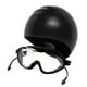thumbnail image 5 of Gafas de natación y gorro con tapones para los oídos Visión amplia Ajustable Ligero Natación Negro, 5 of 9