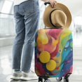 thumbnail image 2 of Colorful Abstract Pattern Luggage Cover Fashion Suitcase Cover Baggage Covers Fit 25-28 Inch Luggage (Go Travel), 2 of 5