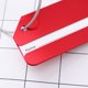 thumbnail image 3 of WRITWAA Etiqueta De Aluminio Roja Para Equipaje Con Y Para Aeropuerto, 3 of 8
