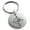 Silver, variant on Stainless Steel Sacred Geometric Compass Engraved Small Medallion Circle Charm Keychain Keyring