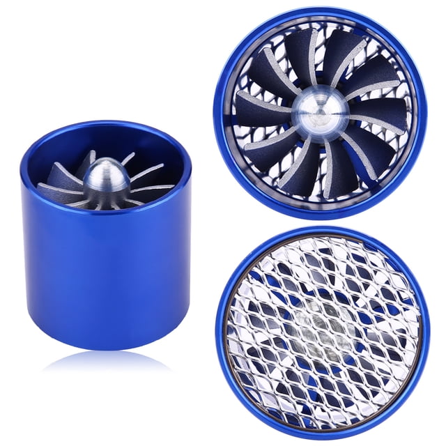 Universal 55mm Car Aluminum Alloy Material Air Intake Turbonator, Air Intake Super Charger, For Your Vehicle Most Vehicle With Natural Intake