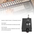 thumbnail image 4 of Mixer Mobile Phone Sound Converter 6.35MM Interface PC Sound Card Mixer Sound Converter for Live Streaming Broadcast Recording, 4 of 7
