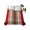 Red, variant on King Flat Sheet 105"x98", Yellow Brown Soft Lightweight Bedding Flat Sheets Only, Farmhouse Wood Grain Vintage Striped Brushed Microfiber Top Bed Sheet, Breathable StainResistant Bedsheets