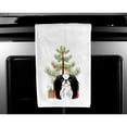 thumbnail image 3 of Carolines Treasures BB1602WTKT Christmas Tree and Japanese Chin White Kitchen Towel Set of 2 Dish Towels 19 X 25", 3 of 3