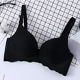 thumbnail image 2 of PENGXAING Wuffmeow Mode Femmes Aucune Trace Sans Acier Couleur Unie Recueilli Soutien-Gorge, 2 of 6