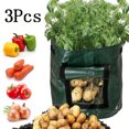thumbnail image 1 of Agiferg DIY Potato Grow Planter PE Cloth 3Pcs Planting Container Bag Thicken Garden Pot, 1 of 4