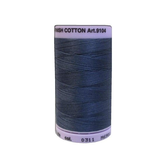 Mettler Silk Finish Cotton #50 547yd Blue Shadow