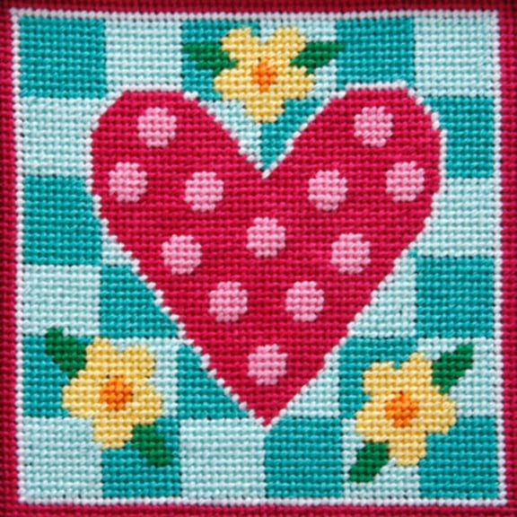 Polka Dot Heart