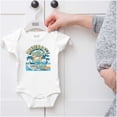 thumbnail image 5 of The Smurfs University Spring Break Romper Boys or Girls Infant Baby Brisco Brands NB, 5 of 6