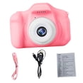 thumbnail image 2 of Cámara infantil, videocámara, regalo de cumpleaños portátil para 3-12 niños Video para niñas Selfie Camera, Video digital para niños rosa, 2 of 9
