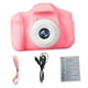 thumbnail image 2 of Cámara digital para niños, cámara selfie de video, pantalla de 20 pulgadas compacta para 3 4 5 6 7 8 9 años, Video digital para niños rosa, 2 of 9