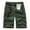 Army Green, variant on Mens Cargo Shorts Cotton Casual Shorts with Pockets Button Zipper Shorts for Men
