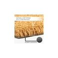 thumbnail image 3 of mDesign Rectangular Coir and Rubber Entryway Welcome Doormat with Natural Fibers for Indoor or Outdoor Use - Decorative Script Welcome Design - 36" x 22" - Natural/Black Natural Cursive Welcome 36 x 22, 3 of 5