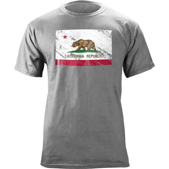 California State Flag Distressed T-Shirt