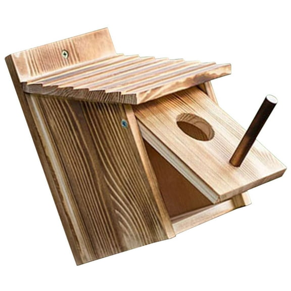 VERDANVERSE Chic Style Bird House for Outdoor 1Pcs 8.7x5.9x5.9in