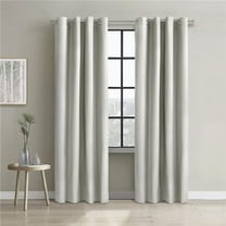 52 x 84 in. Alpine Blackout Grommet Curtain Panel, White