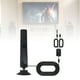 thumbnail image 2 of Antena de televisión digital, antena de TV de alta definición interior, 1080P, señales estables que reciben una fácil instalación, ventosa compacta con antena Digital amplificadora de señal, 2 of 8