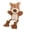 D, variant on Plush Squeaky Dog Toy with Cotton Rope, Long-Lasting Interactive Chew Toy for Dental Cleaning and Play, B