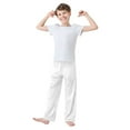 thumbnail image 3 of joogoo White Pajama Pants Pj Bottoms Sleepwear Lounge XL, 3 of 9