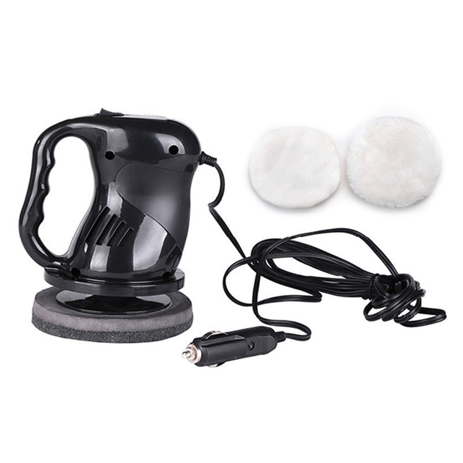 Elowen Car Polisher Machine Polisher Electric Car Polisher Machine, Buffer Polisher Waxer Kit with 2 Pads for Car Detailing Polishing and Waxing