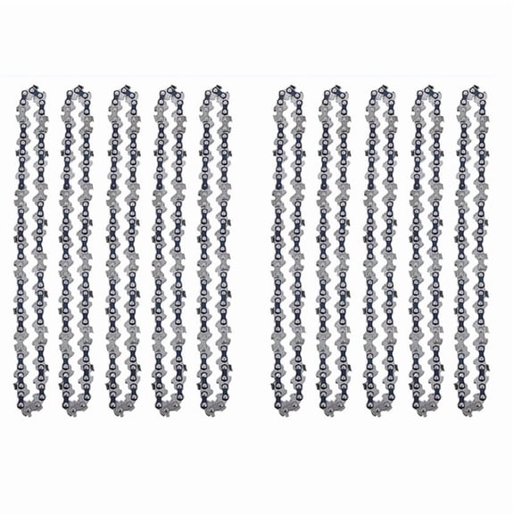 10Pcs Mini Chainsaw Chain 6 Inch Chainsaw Chain Guide Saw Chain Replacement Portable Saw Chain