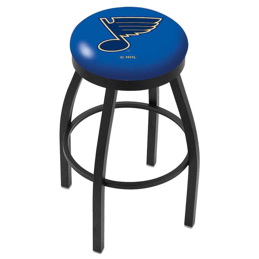 36 L8b2b Black Wrinkle St Louis Blues Swivel Bar Stool With Accent Ring By Holland Bar Stool Company Walmartcom Walmartcom