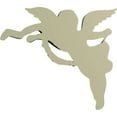 thumbnail image 4 of Ekena Millwork 5 1/8"W x 6 5/8"H x 1 1/8"P Angel Onlay, Left, 4 of 6