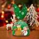 thumbnail image 4 of Bolsas de caramelos navideñas pack de 50 • Bolsas de plástico para snacks para galletas y golosinas • Suministros para fiestas navideñas de 16x28 cm Rojo Verde Blanco, 4 of 6
