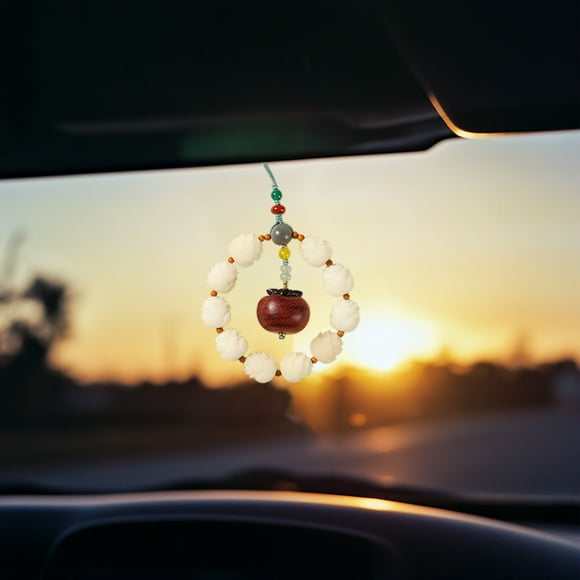 Big Sale! Sandalwood Persimmon Pendant Phone Chain, Package Chain, Car Pendant, Natural Wood Car Charm for Home and Vehicle Decoration