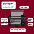 thumbnail image 3 of Horno tostador para salchichas Elite Gourmet EHD-051BX, 4 bollos, negro, 3 of 6