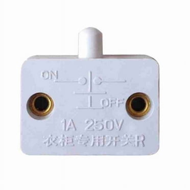 Automatic Reset Switch Wardrobe Cabinet Light Switch Door 1A /250V Control S3N3