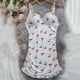 thumbnail image 1 of Camisón corto para mujer, ropa interior deportiva con cuello en V, ropa de dormir estampada, vestido corto, lencería para mujer, 1 of 8
