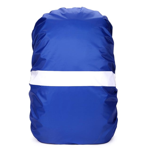 Mochila Alta Visibilidad Impermeable Con Tira Reflectante (azul Oscuro)