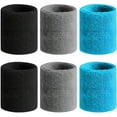 thumbnail image 1 of Pulseras deportivas para hombres y mujeres, diadema de felpa de algodón que absorbe la humedad para tenis, baloncesto, correr, gimnasio Sailing Electrónica, 1 of 5