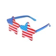 thumbnail image 2 of Amzcrzy Plasti C Sunglasses Lunettes de Soleil Étoile à Cinq Branches Sans Monture Style de Fête Tendance Lunettes Excentriques Rouges Blanches et Bleues Fournitures pour Événements et Fêtes Décorations d'Anniversaire Décorations des Fêtes, 2 of 6