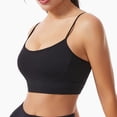 thumbnail image 4 of EaskTriop Women's Plus Size Bra, Sports Bras for Women, Wireless Padded Yoga Crop Tank Top Workout Bralette with Built In Bra Seamless, 4 of 6