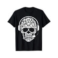 thumbnail image 2 of vintage skull Gamer funny Video Game men Boys Gaming T-Shirt, 100% Cotton, Halloween Thanksgiving Christmas Gift for Men Women Dad Mom Friends, S-XXXL, Black Tee For Adult, Men, Women, Teen,, 2 of 6
