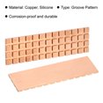 thumbnail image 4 of Uxcell Copper Heatsink 70x20x2mm W Thermal Pad Rubber Ring for M.2 SSD Memory 1 Set, 4 of 6