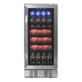thumbnail image 1 of NewAir ABR-960 96 Bidons Capacité Réfrigérateur en Acier Inoxydable Refroidisseur de Boisson, Argent, 1 of 5