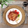 thumbnail image 3 of Juego de manteles individuales Defined Deco, tejido con jacinto de agua, 10 unidades, 30 cm, 3 of 9