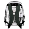 thumbnail image 4 of Mochila transparente resistente, mochila de PVC transparente con correas ajustables para el trabajo, controles de seguridad y eventos deportivos, 4 of 5