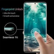 [2+2 Pack] Screen Protector for Samsung Galaxy S21 Ultra/S21 Ultra 5G, 9H Tempered Glass, Ultrasonic Fingerprint Compatible,3D Curved, HD Clear,Bubble-Free for Galaxy S21 Ultra Glass Protector