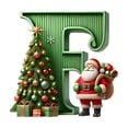 thumbnail image 2 of Home Decor Christmas Decoration Christmas Decorations Santa Figure Christmas Pendant 2D Acrylic 26 Letters Pendant Christmas Tree Decoration Christmas Decoration Figures, 2 of 4