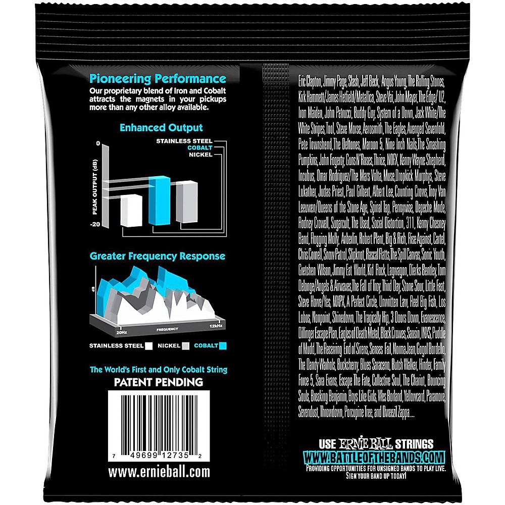 Ernie Ball Cobalt Electric Bass Guitar String