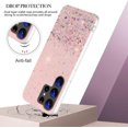 thumbnail image 3 of Compatible with Samsung S23 Ultra Case Clear Glitter Silicone, Phone Case Samsung Galaxy S23 Ultra Case Glitter Sparkle Pink Shockproof Thin Cover (Pink), 3 of 14