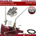 thumbnail image 1 of American Shifter  2004R Shifter Kit Chrome 23 in. E Brake Cable Clevis Trim Kit for F4D3F, 1 of 1