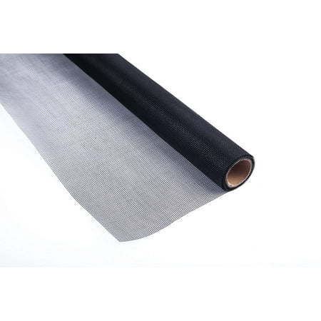 Shatex Fiberglass Door Window Screen,Roll Fiberglass Screen, 59"x25ft, Black