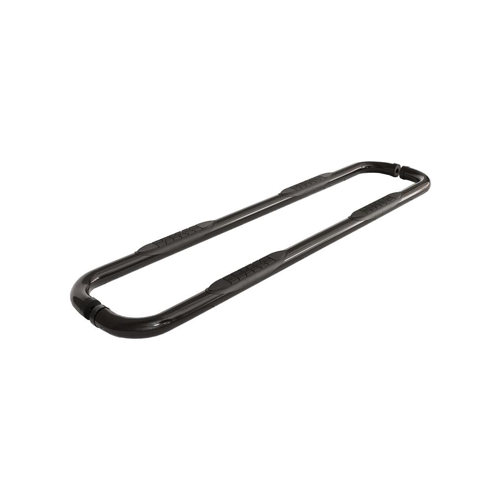 Nerf Bar 頑丈なリッジ11590.01チューブサイドステップキット、ラウンド、3インチ、黒。 76-83はジープに適合します Rugged Ridge 11590.01 Tube Side