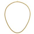 thumbnail image 3 of Diamond2Deal 18K Yellow Gold Polished 3.1mm Wheat Necklace for Women 18", 3 of 4