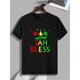 thumbnail image 3 of Camiseta de cuello redondo con estampado gráfico de corona creativa JAH BLESS para hombre, de tendencia, cómoda y sencilla, ideal para uso diario y para actividades al aire libre., 3 of 8
